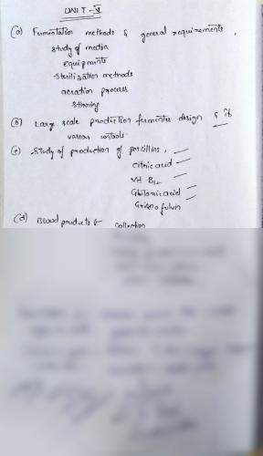 BP605T Biotechnology unit 5 6th Semester B.Pharmacy Lecture Notes,BP605T Pharmaceutical Biotechnology,BPharmacy,Handwritten Notes,BPharm 6th Semester,Important Exam Notes,